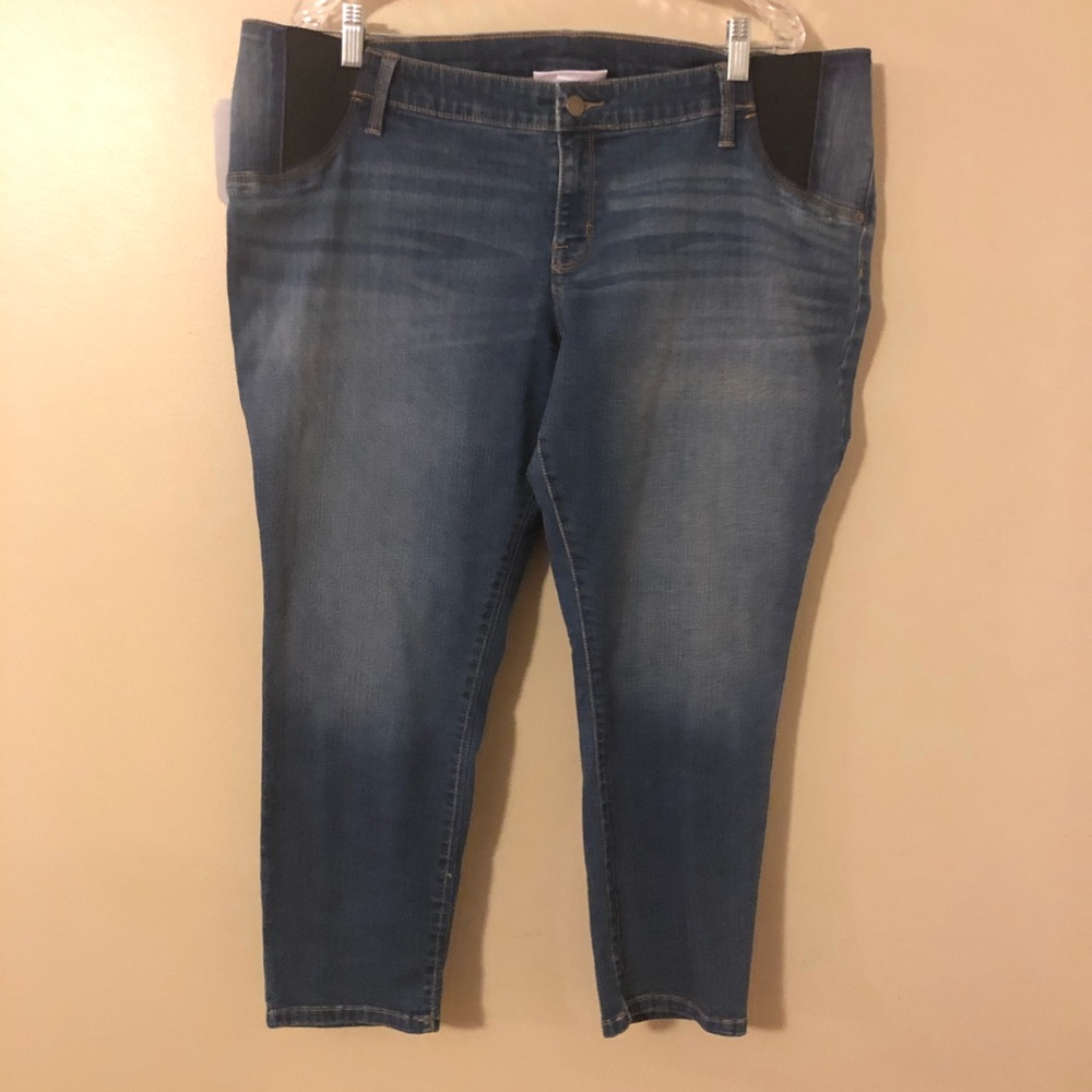 Isabel Maternity Skinny Crop Jeans